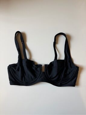 Aerie Swim Wide Strap Unlined Underwire Bikini Top NWT 34D
